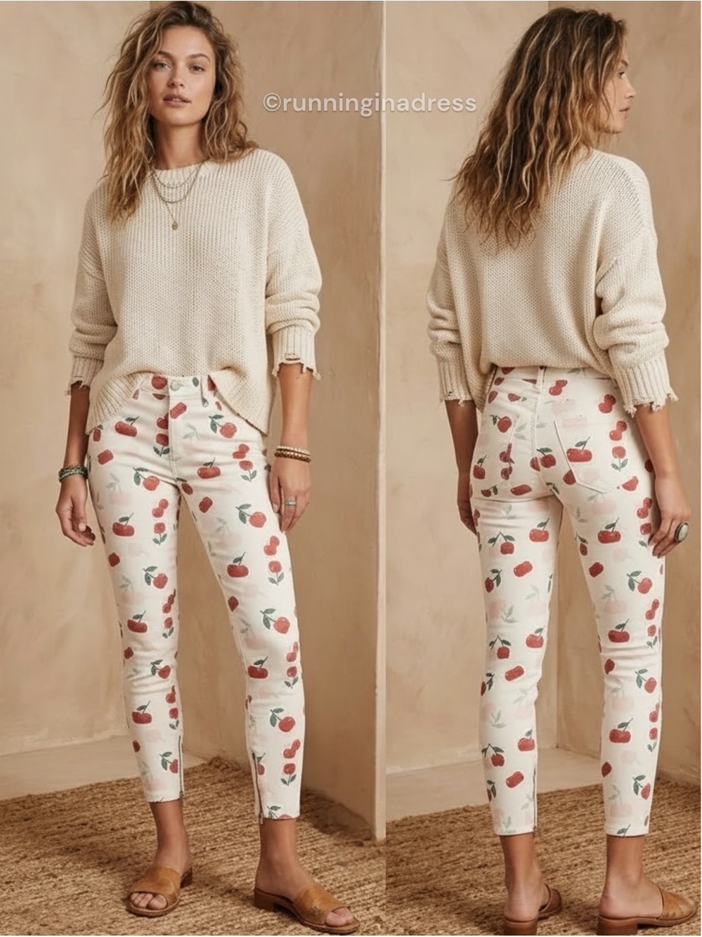 NWT Blank NYC Free People Cherry Coal The Bond Mid Rise Skinny Jeans In Cream 26